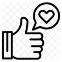 Feedback Ratting Like Icon