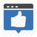 Like Browser Online Icon