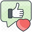 Like message  Icon