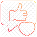 Like message  Icon