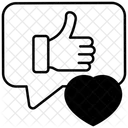 Like message  Icon
