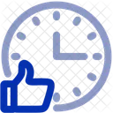Like Time Clock Watch Icon
