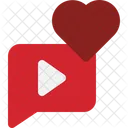 Like Video  Icon