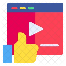 Like Video  Icon