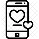 Likes Heart Sign Page Icon