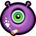 Lila monster  Symbol