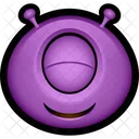 Lila monster  Symbol