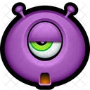 Lila monster  Symbol