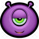 Lila monster  Symbol