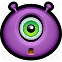 Lila monster  Symbol