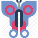 Lila Schmetterling  Symbol