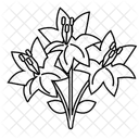 Lily Flowers Icon