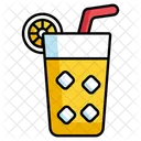 Lime Juice Drink Glass Icon