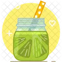 Limette Smoothie Getrank Symbol