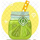 Limette Smoothie Getrank Symbol