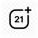 Limite de idade  Ícone