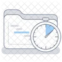 Limite De Tempo Agil Escritorio Ícone