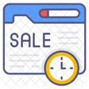 Time Limit Discount Offer Icon