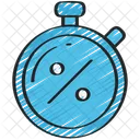 Discount Timer Stopwatch Sales Icon