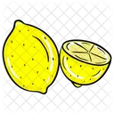 Rodaja De Limon Rodaja De Citricos Fruta Icon