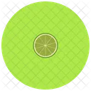 Limon La Mitad Fruta Icono