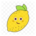 Emoji De Limon Icono