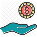 Limosna Rogar Donacion Icono