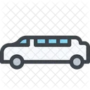 Limousine Car Transport Icon