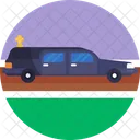Funeral Service Limo Limousine Icon