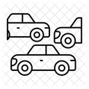 Limousinen-Stau  Symbol