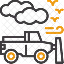 Limpa Neve Remocao De Neve Veiculo Para Limpeza De Neve Ícone