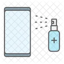 Desinfeccao Smartphone Higiene Ícone