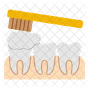 Limpeza Dos Dentes Higiene Dos Dentes Escova De Dentes Ícone