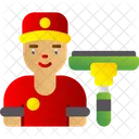 Limpiador Limpieza Limpiador De Vidrios Icon