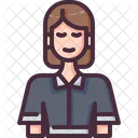 Limpieza Mucama Servicio Icono