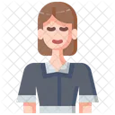 Limpieza Mucama Servicio Icono