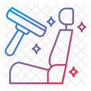 Limpieza Asiento Asiento De Coche Icon