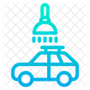 Coche Limpieza Servicio Icon