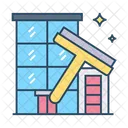 Limpieza de edificios  Icono