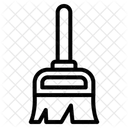 Limpieza de escoba  Icono