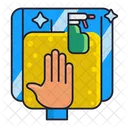 Limpieza De Cristales Limpieza De Espejos Espejos Icono