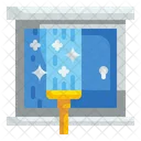 Limpieza De Cristales Tareas Domesticas Lavado Icono