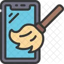 Limpio Movil Limpieza Icono