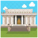Lincoln Memorial Washington Dc Landmark Icon