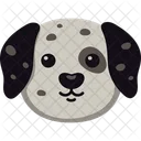 Perro Dalmata Lindo Icono