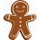 Galleta Pan De Jengibre Navidad Icono