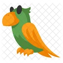 Lindo Animal Loro Ave  Icon