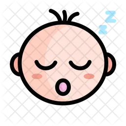 Lindo bebe durmiendo  Icono