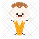 Lindo cono de helado  Icono