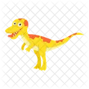 Dinosaurio Dinosaurio De Dibujos Animados Dinosaurio Lindo Icono